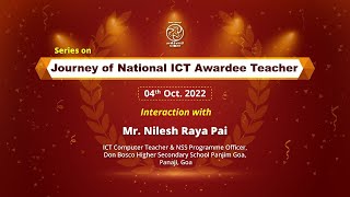 Live Interaction on PMeVIDYA : Webinar: Journey of National ICT Awardee