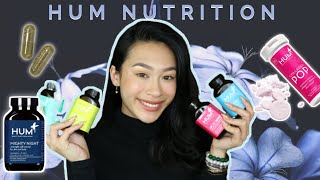 REVIEWING ALL OF MY HUM NUTRITION SUPPLEMENTS!