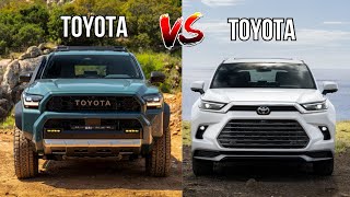 2025 Toyota 4Runner vs 2025 Toyota Grand Highlander Compared | SUV Battles! | MotorNation