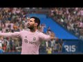 fifa 23 inter miami vs. paris saint germain international friendly match at paris 4k60