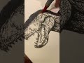 Drawing the Vastatosaurus Rex From King Kong