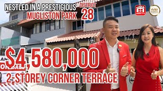 D28 2 Storey Corner Terrace At Mugliston Park for Sale | Landed Property Home Tour