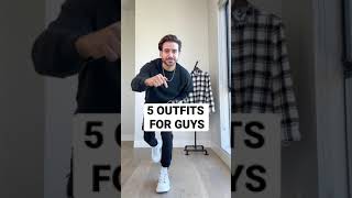 4 Outfits Any Guy Can Pull Off | Alex Costa #Shorts
