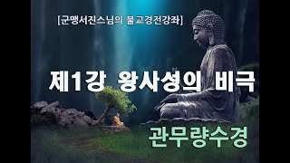 [군맹서진스님의 불교경전강좌] 제1강 왕사성의 비극(관무량수경)