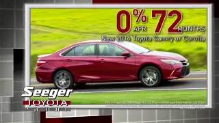 Seeger Toyota June 2016 Hail Sale