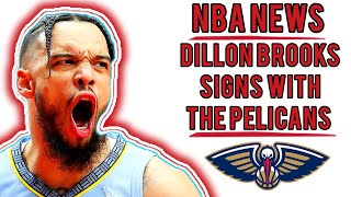 Dillon Brooks SIGNS With The Pelicans‼️🤯🏆 | STEPHEN A. SMITH | ESPN | WOJ | NBA NEWS