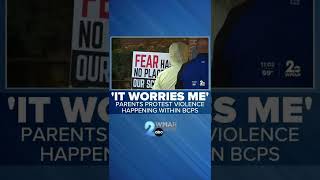 Parents Protest Violence In School
