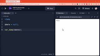 12. Understanding the Null Data Type in PHP | PHP Tutorial for Beginners
