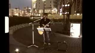 櫻知彦 2014.4.10 野田駅前ストリートライブ