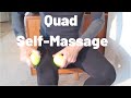 Quad Massage with Tennis Balls: Do It While You View It