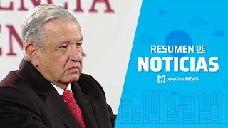 AMLO reitera su confianza en Gertz Manero; resumen de noticias vespertino