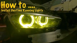 How to Install Daytime Running Lights (DRL’s) - BMW M140i