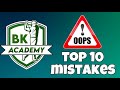 TOP 10 MISTAKES TO AVOID (when following shots, guides etc) | BK Academy | Golf Clash Tips