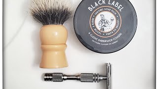 Carbon Razors ++ Base Plate ~ Razorock Black Label Milled Soap ~ Deal of the Year