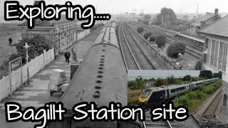 Exploring Bagillt Railway Station Site and Station Gutter - closed disused abandoned Holywell Flint