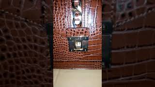 #ORIGINAL ALDO SNAKESKIN BAG