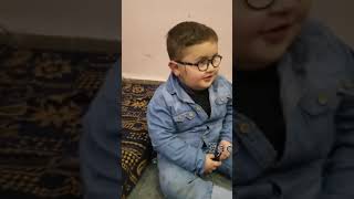Cute Pathan Ahmad Shah Playing At Home Give Me Give Me Very Funny Video