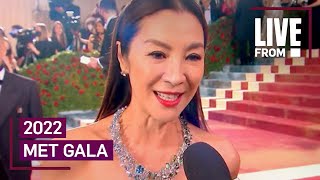 Michelle Yeoh DAZZLES in Prabal Gurung at Met Gala 2022 (Exclusive) | E!