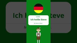 Ich heiße Steve