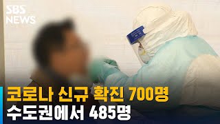 신규 확진 700명…백신 누적 접종 107만 5천574명 / SBS