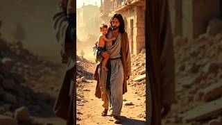 🌍⚡👶❤️Jesus Rescues a Child from Being Swallowed by the Earth in a devasting Earthquake#faith #shorts