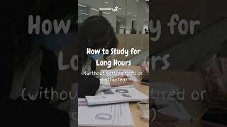 How to Study For Long Hours 📚🕯