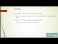 Lesson 5: Programming Loops - Visual Basic for Applications Course