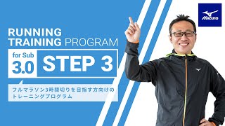 【SUB3：③鍛錬期】その心拍強度、あってる？心拍の理解と意識で劇的にトレーニング効果を上げる方法。（ミズノ ランニングトレーニングプログラム）