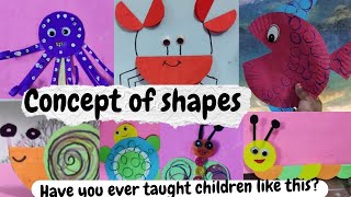 Teach kids shapes through animals in a fun way | No one would have told you this unique way |