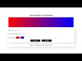 Build a Linear Gradient Generator with HTML CSS JavaScript | #coding #csstricks #webdesign #htmlcss