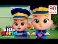 Vamos Ajudar 🚔 | O Mundo de Nina e Nico - Little World Português