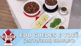 Edu Guedes ensina receita de feijoada completa