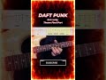 tutorial daft punk get lucky final theme part. guitar guitarcover guitartutorial