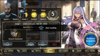 Shadowverse - Omen of the Ten - Grand Prix - Mysteria Rune (5-0) - Com sabor de 4-1