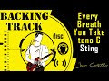 Every Breath You Take 120 bpm tono G (Sting) Backing Track