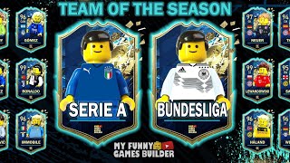 Serie A vs Bundesliga in Lego • TOTS FIFA 20 • Team Of The Season in Lego Football Film