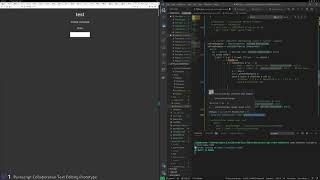 Purescript Collaborative Text Editing Prototype 14