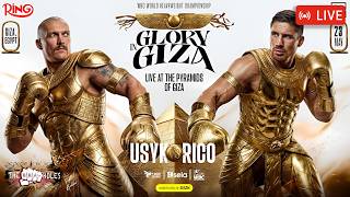 🔴OLEKSANDR USYK x RICO VERHOEVEN: GLORY IN GIZA | LIVE BOXING STREAM