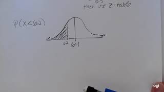 TI 84: Non-Standard Normal Example 3