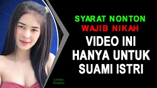 JANGAN NONTON KALAU BELUM SUAMI ISTRI 🔴 Hukum dan Adab Jimak Islami yang Mendatangkan Pahala