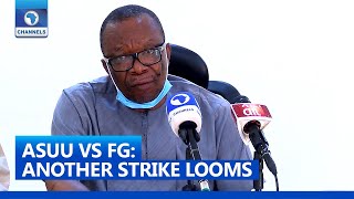 Full Video: Another Strike Looms As ASUU Issues Three Week Ultimatum To FG