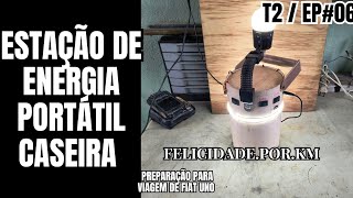 Fazendo uma estação de energia portátil,🔋 #bateria #bateriadelitio #nobrakes