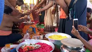 Pochampalli Ayyappa temple Abhishekam