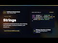Strings Explained | FullStack Masterclass JavaScript Course