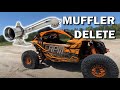 X3 Muffler Delete 
