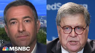 Bill Barr loses again: See a Trump conspiracy theory go up in smoke I Ari Melber breakdown