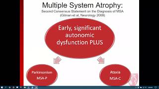 Multiple System Atrophy and Cognition | 11-12-18 Webinar