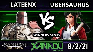 F@X 421 Winners Semis - LATEENX (Warden) Vs. Ubersaurus (Hibiki) Samurai Shodown