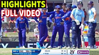 India Vs England Full Match Highlights | U19 World Cup 2022 | Ind Vs Eng Final Match Highlights