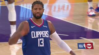 Paul George Pass The Ball to Ref | Clippers vs Lakers | December 22, 2020-21 NBA Season
